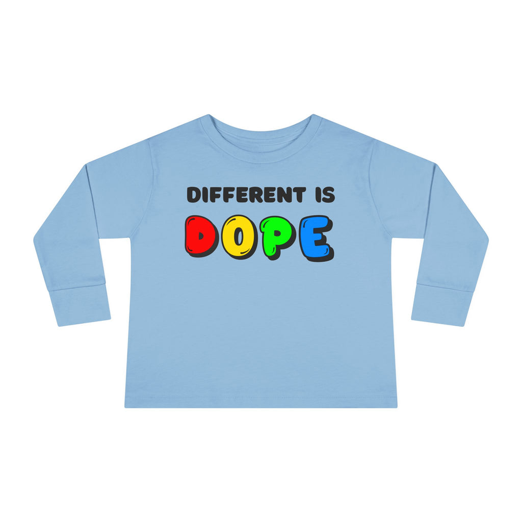 “Different Is Dope” Toddler Long Sleeve