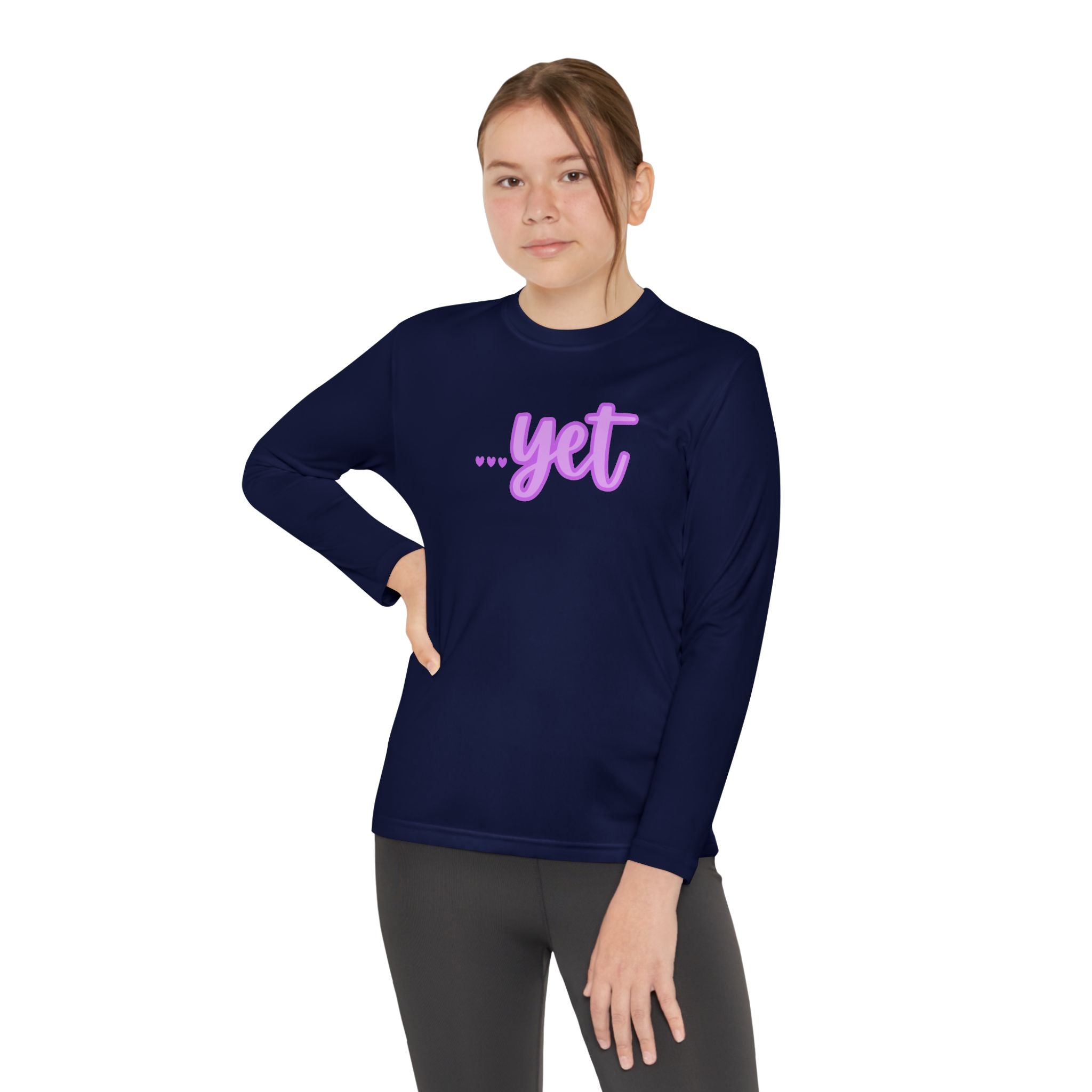 "The Power Of ...Yet (Hearts)" Youth Long Sleeve