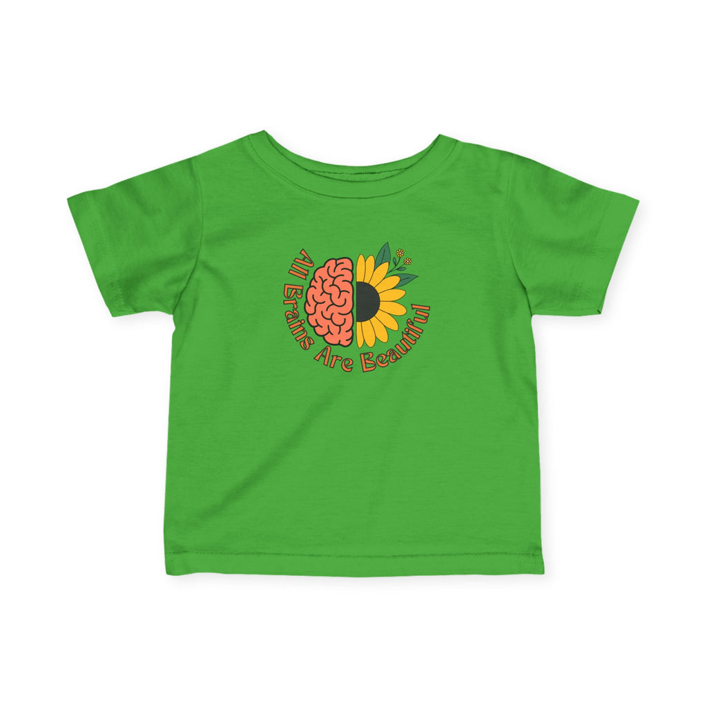 “All Brains Are Beautiful” Infant Tee