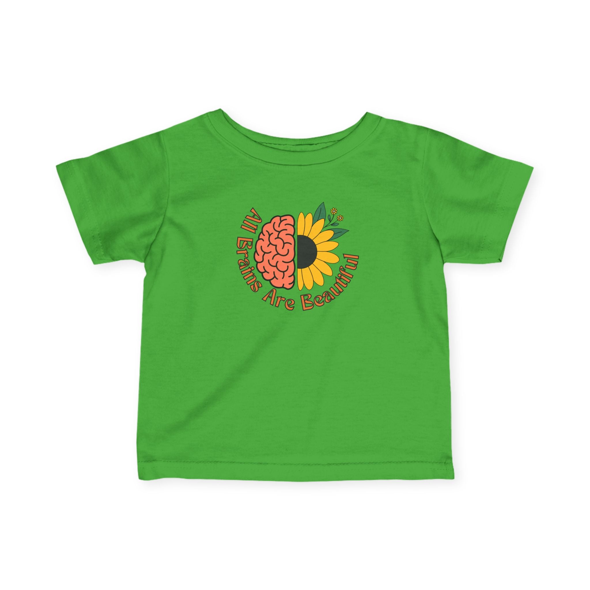 “All Brains Are Beautiful” Infant Tee