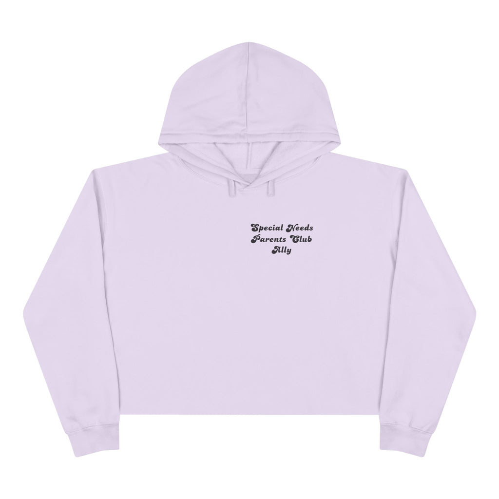 “It Takes A Village, SNPC Ally” Women’s Cropped Hoodie