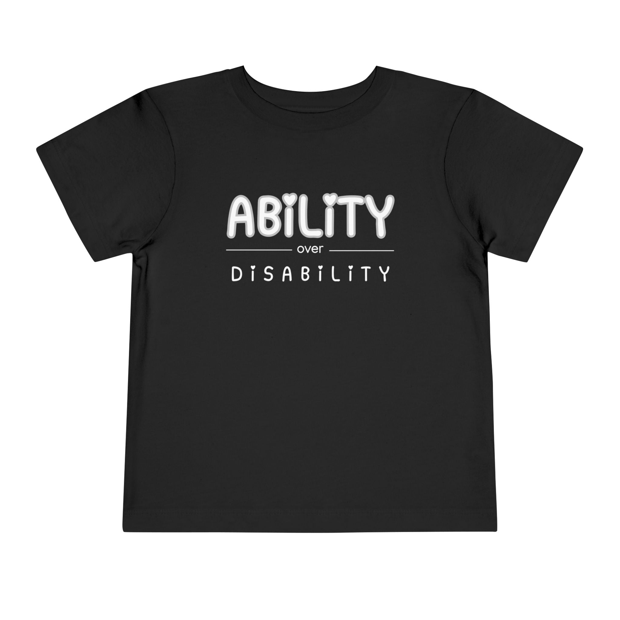 "Ability Over Disability" Toddler Tee