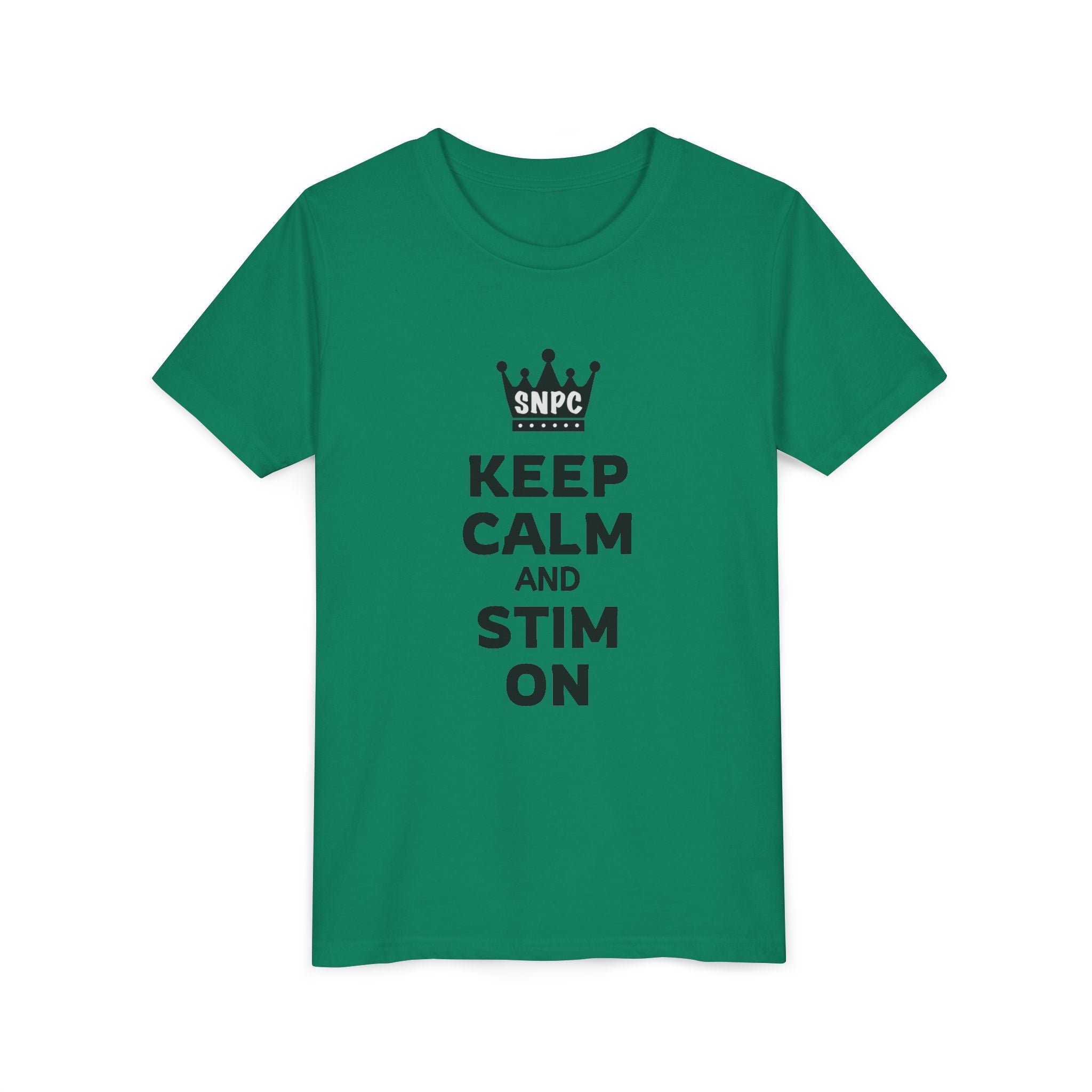 “Keep Calm & Stim On” Youth Tee