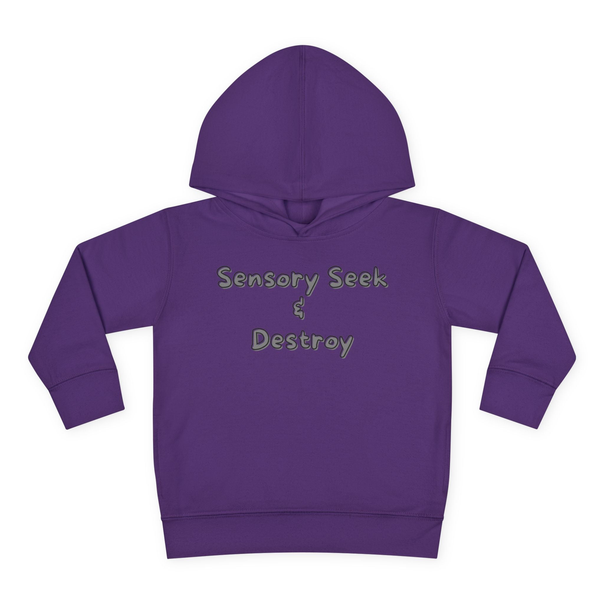 “Sensory Seek & Destroy” Toddler Hoodie