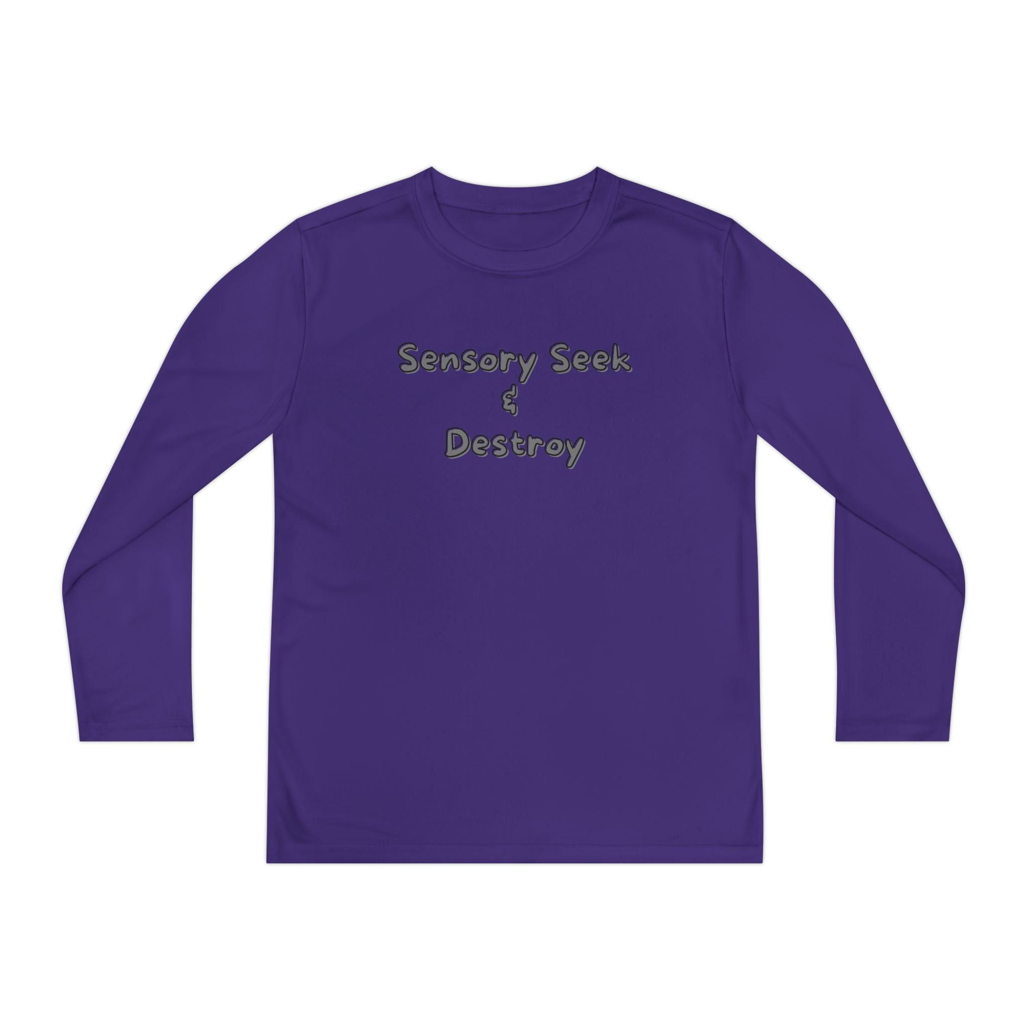 "Sensory Seek & Destroy" Youth Long Sleeve