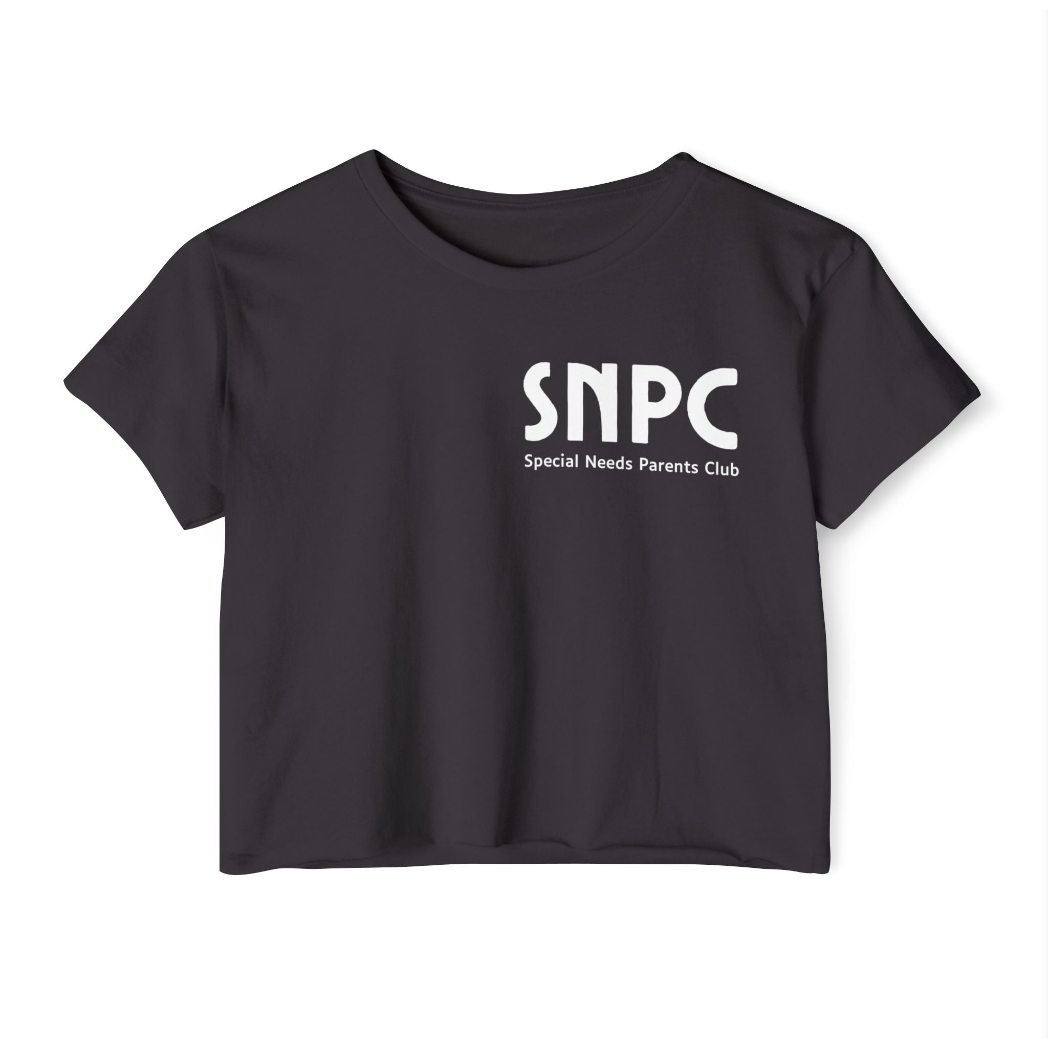 “Coffee, Therapies & IEP’s, Special Needs Mama” Women’s Crop Top