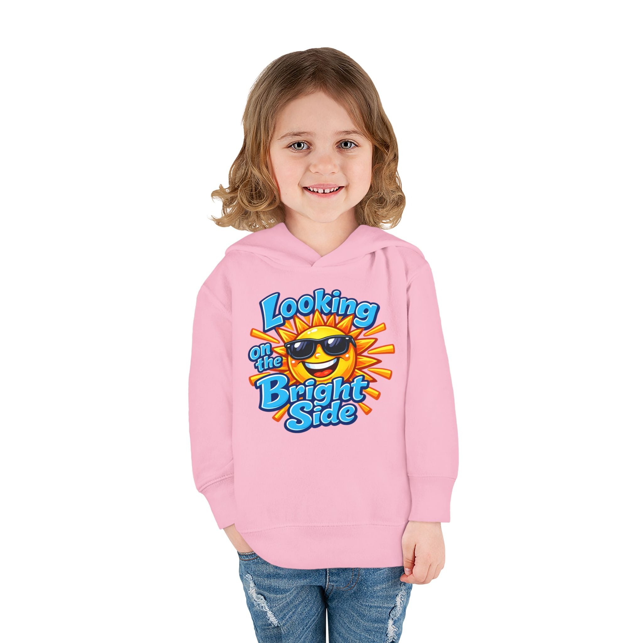 "Looking On The Bright Side" Toddler Hoodie
