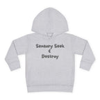 “Sensory Seek & Destroy” Toddler Hoodie