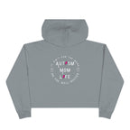 “Autism Mom Life” Women’s Cropped Hoodie