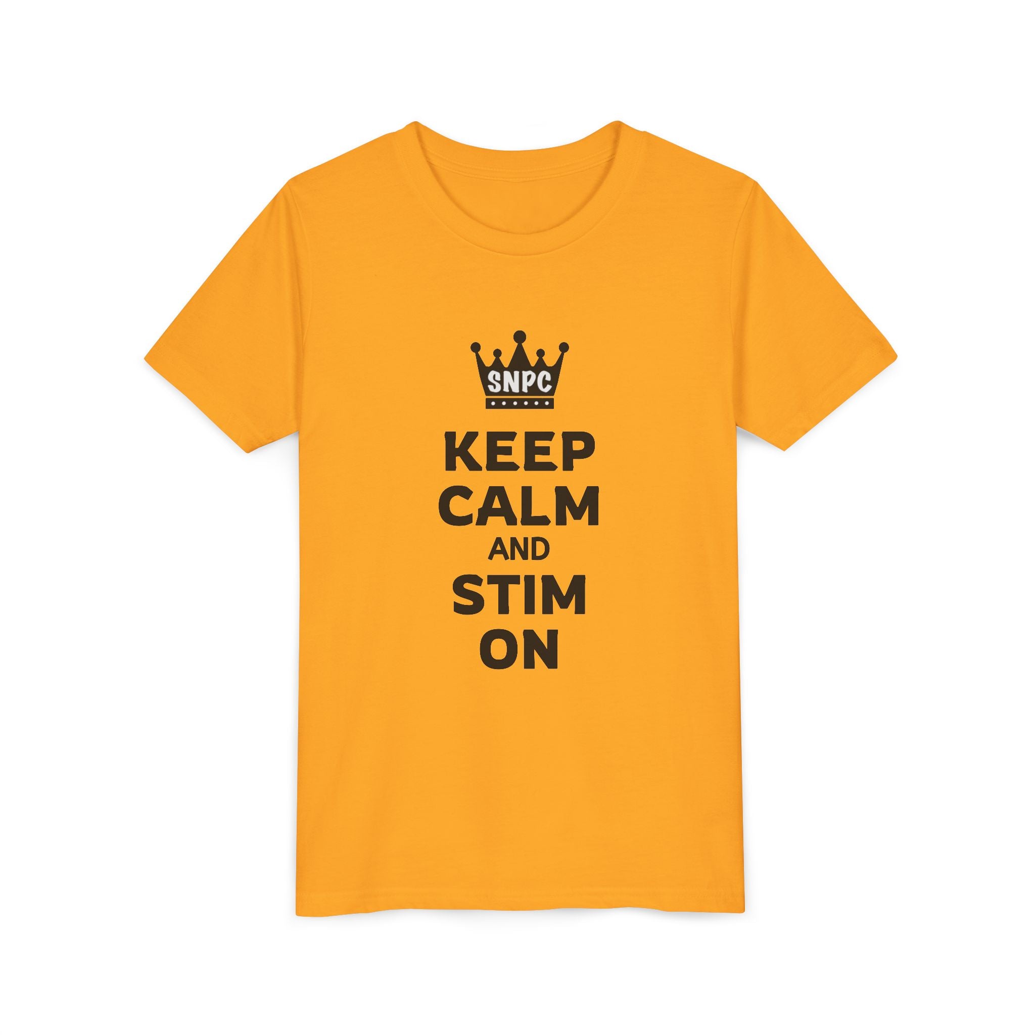 “Keep Calm & Stim On” Youth Tee