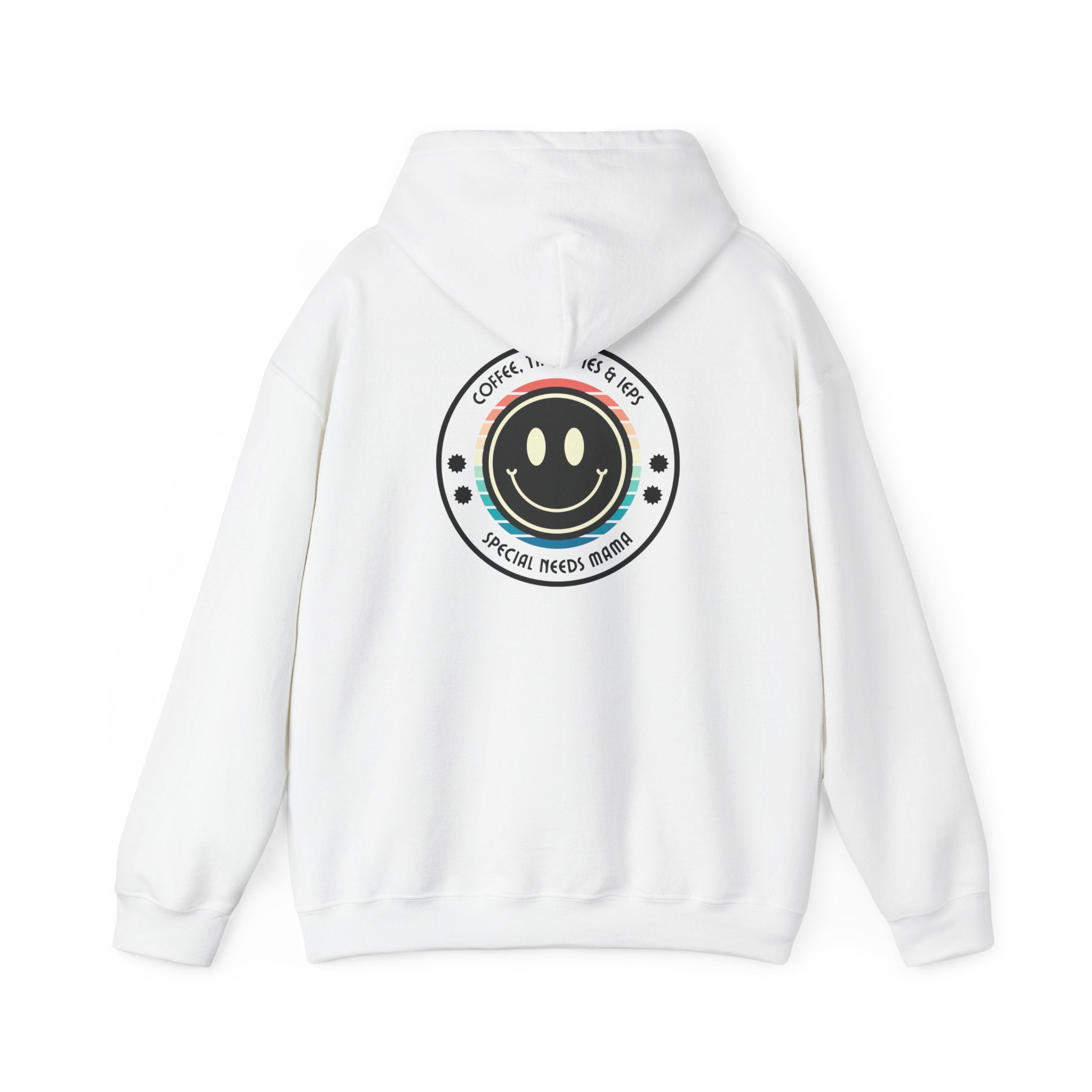 “Coffee, Therapy & IEPs, Special Needs Mama” Women’s Hoodie