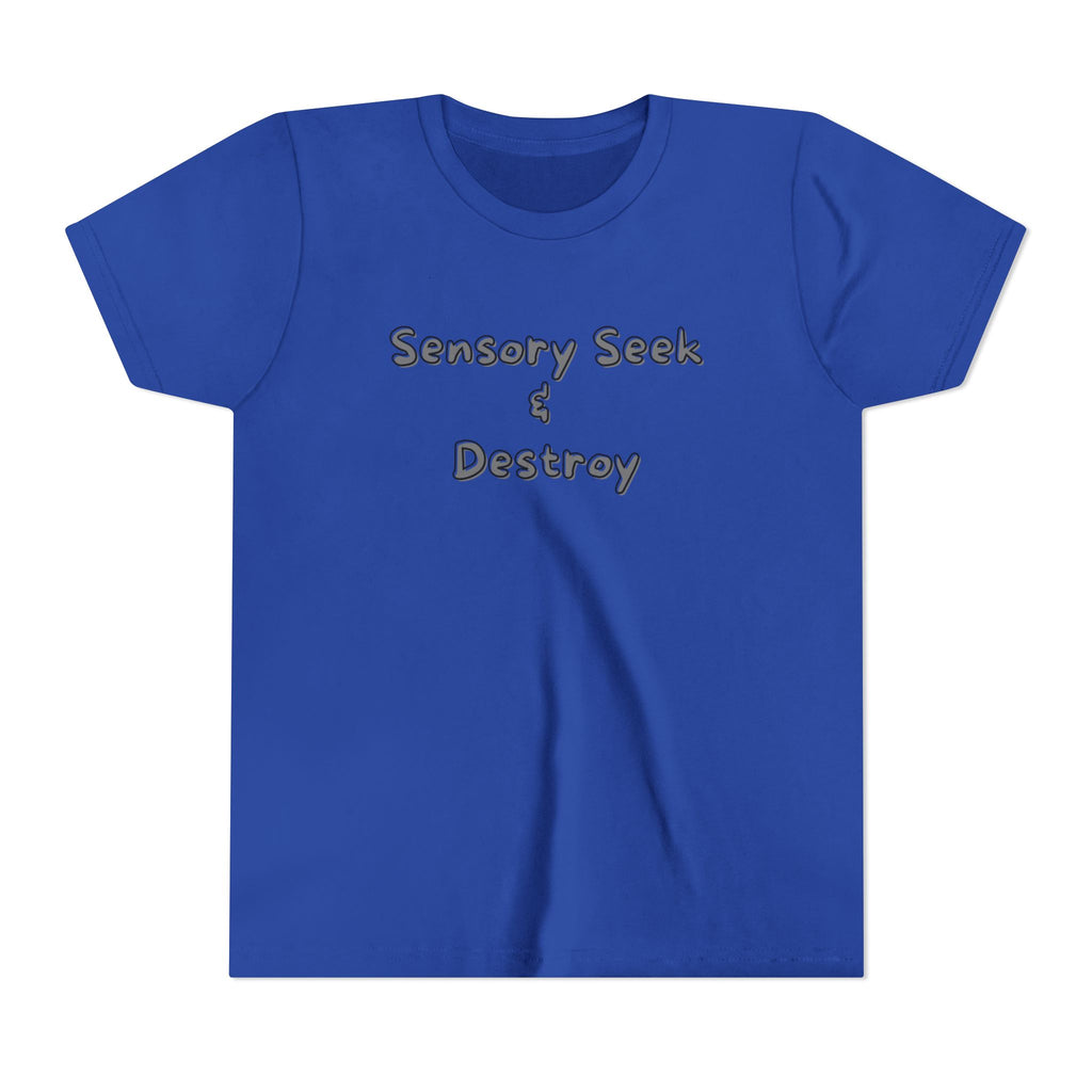 “Sensory Seek & Destroy” Youth Tee