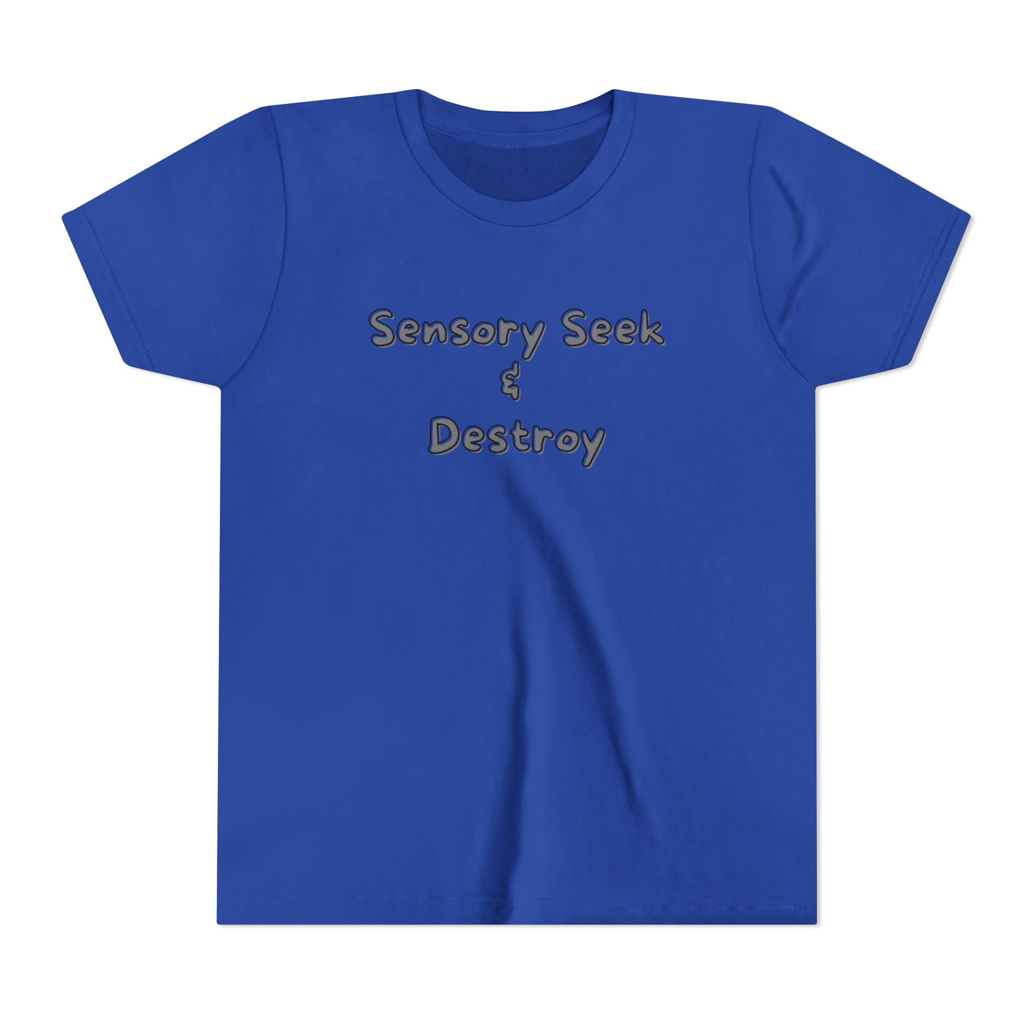 “Sensory Seek & Destroy” Youth Tee