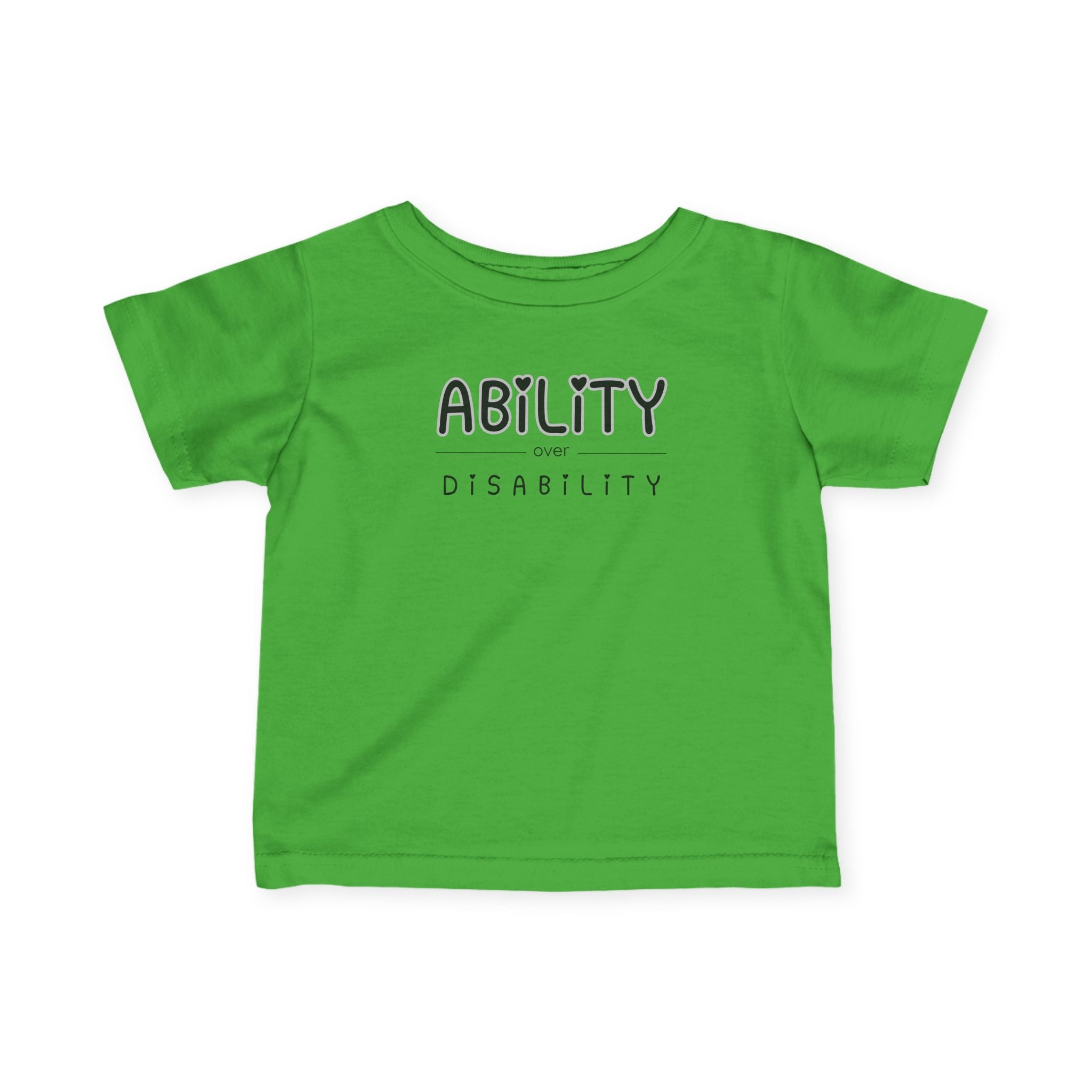 "Ability Over Disability" Infant Tee