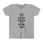 “Keep Calm & Stim On” Youth Tee