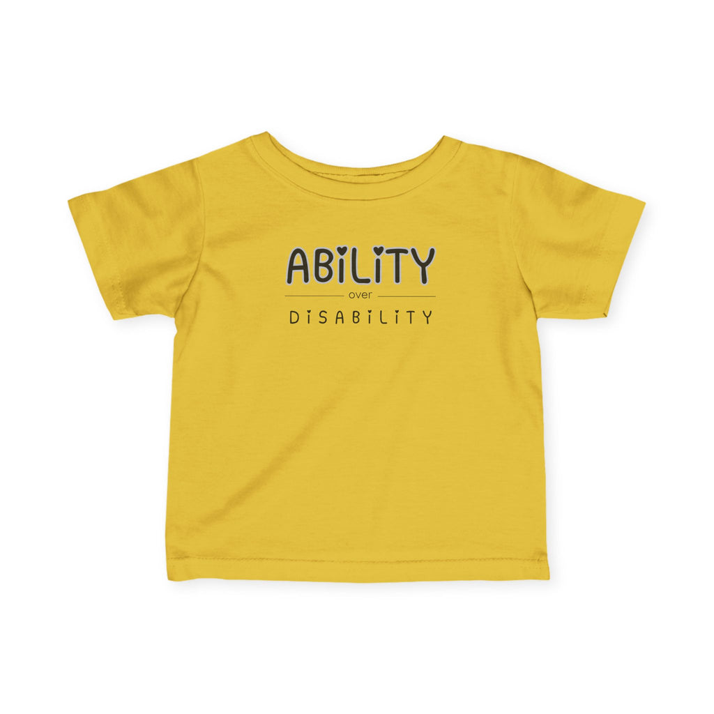 "Ability Over Disability" Infant Tee