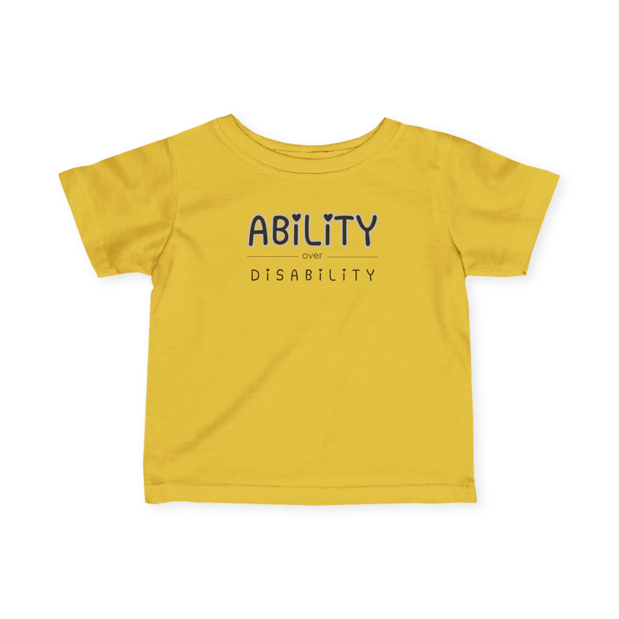 "Ability Over Disability" Infant Tee