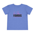 “G-Tube Famous” Toddler Tee