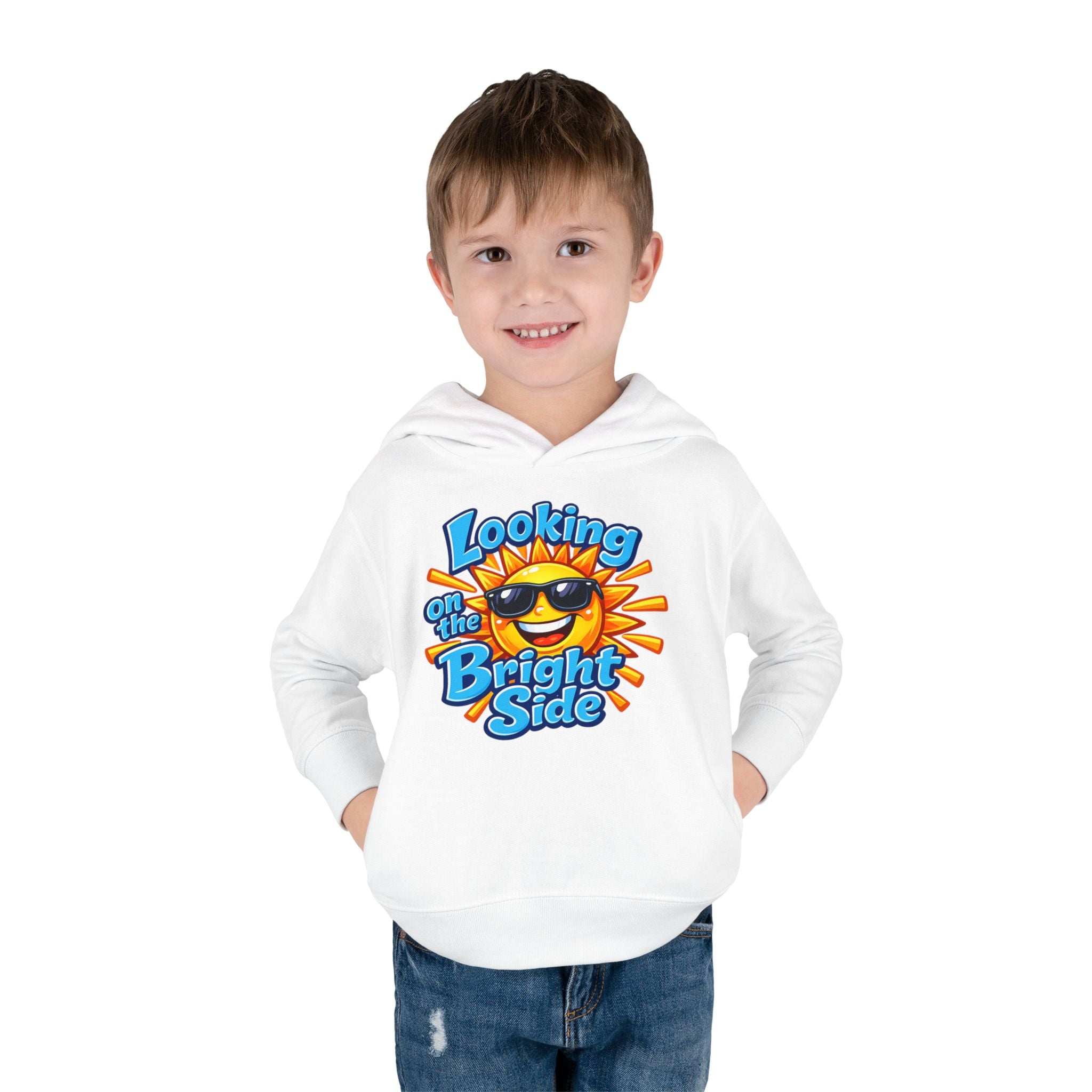 "Looking On The Bright Side" Toddler Hoodie