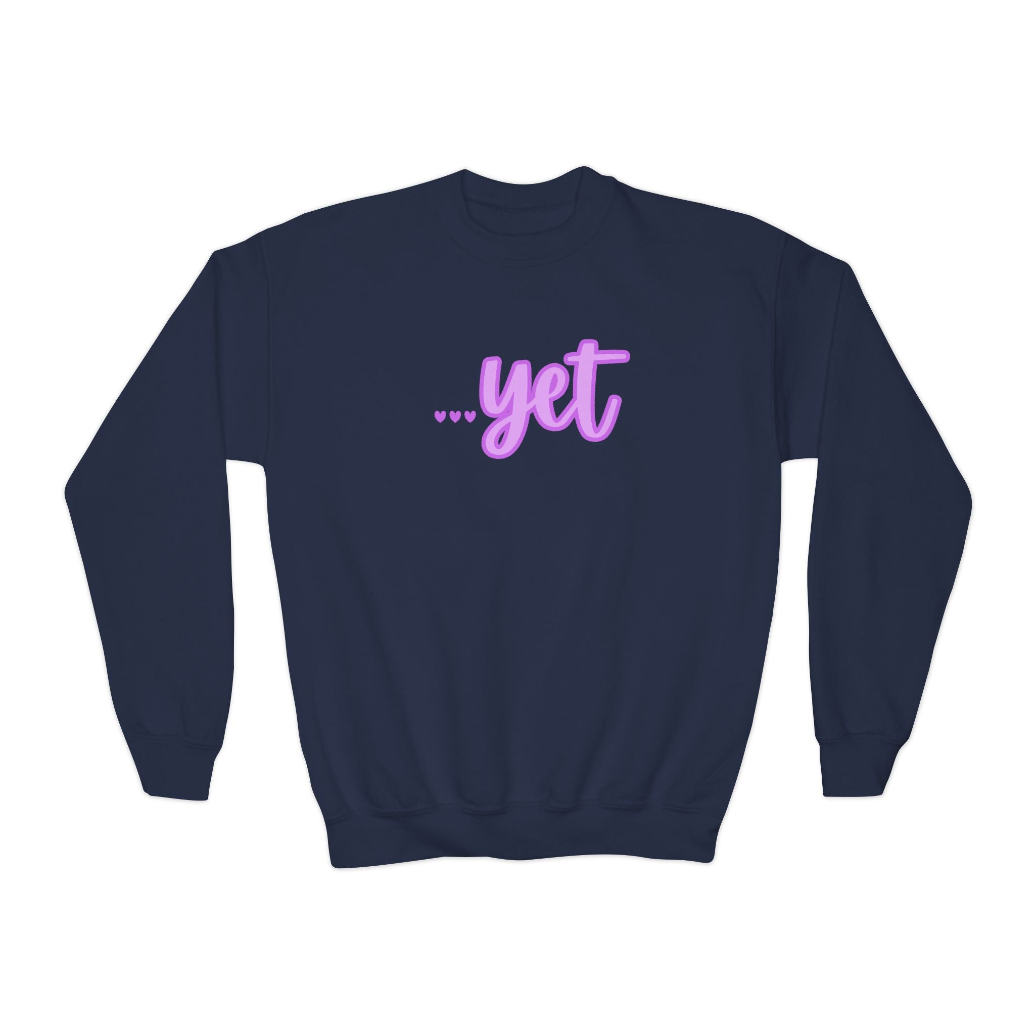 "The Power Of ...Yet (Hearts)" Youth Sweater
