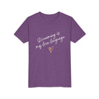 “Screaming Is My Love Language” Youth Tee