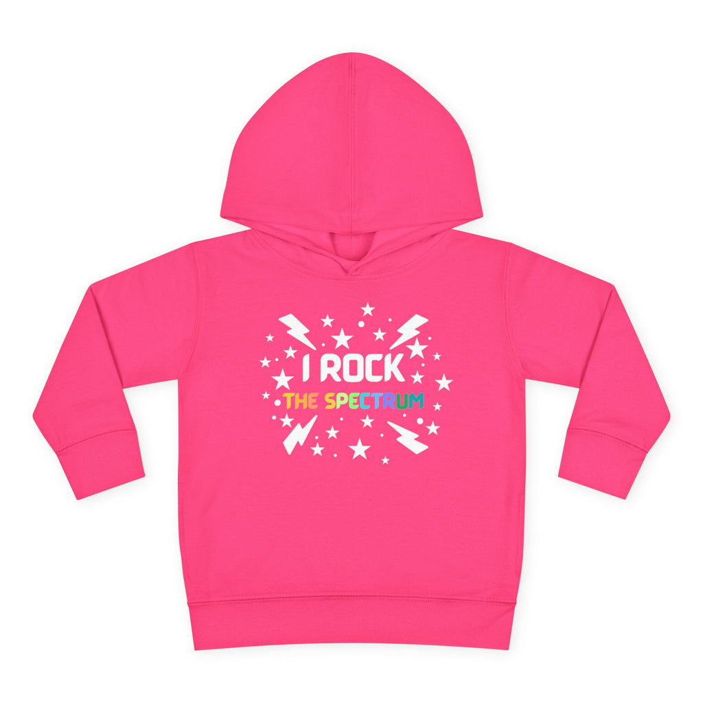 "I Rock The Spectrum" Toddler Hoodie