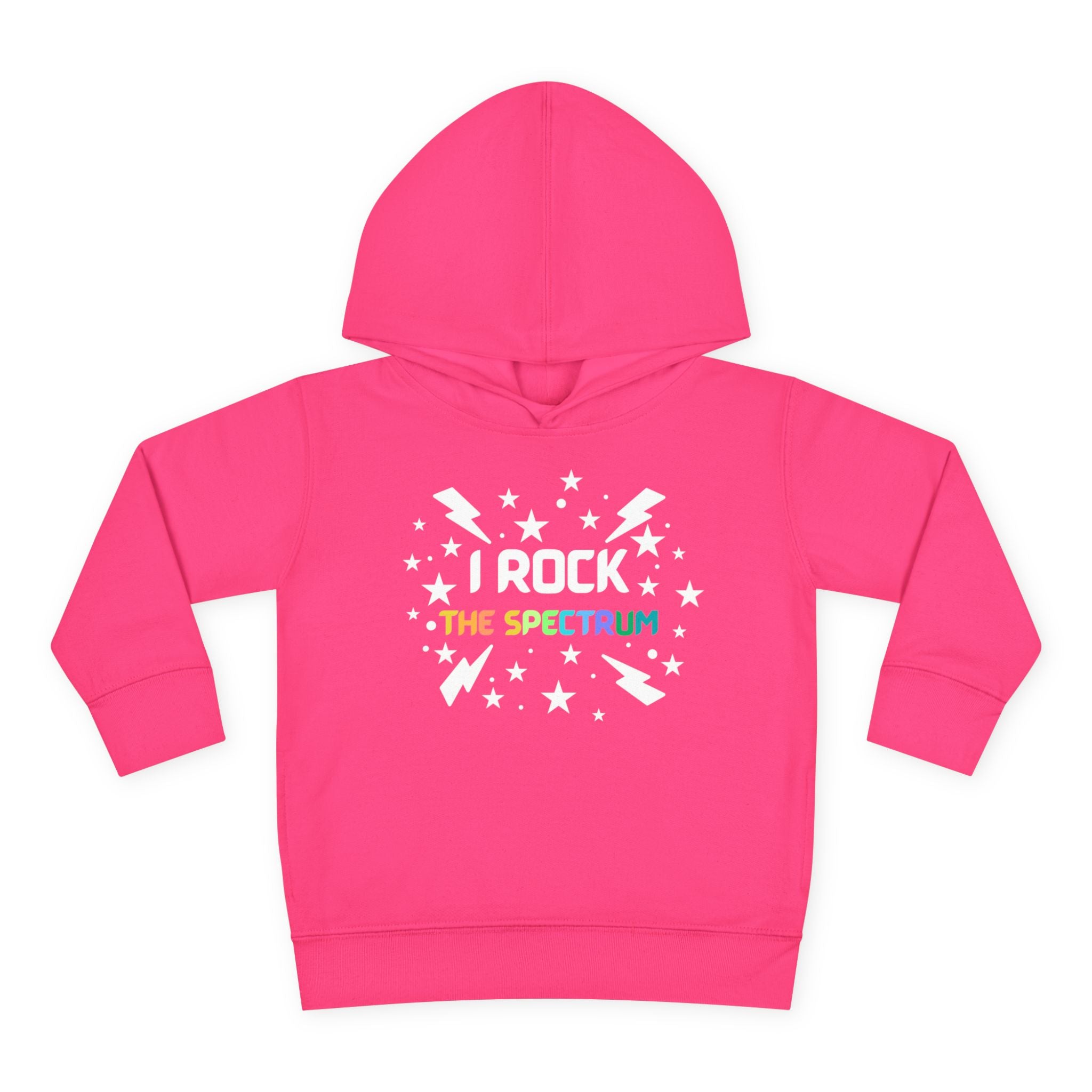 "I Rock The Spectrum" Toddler Hoodie