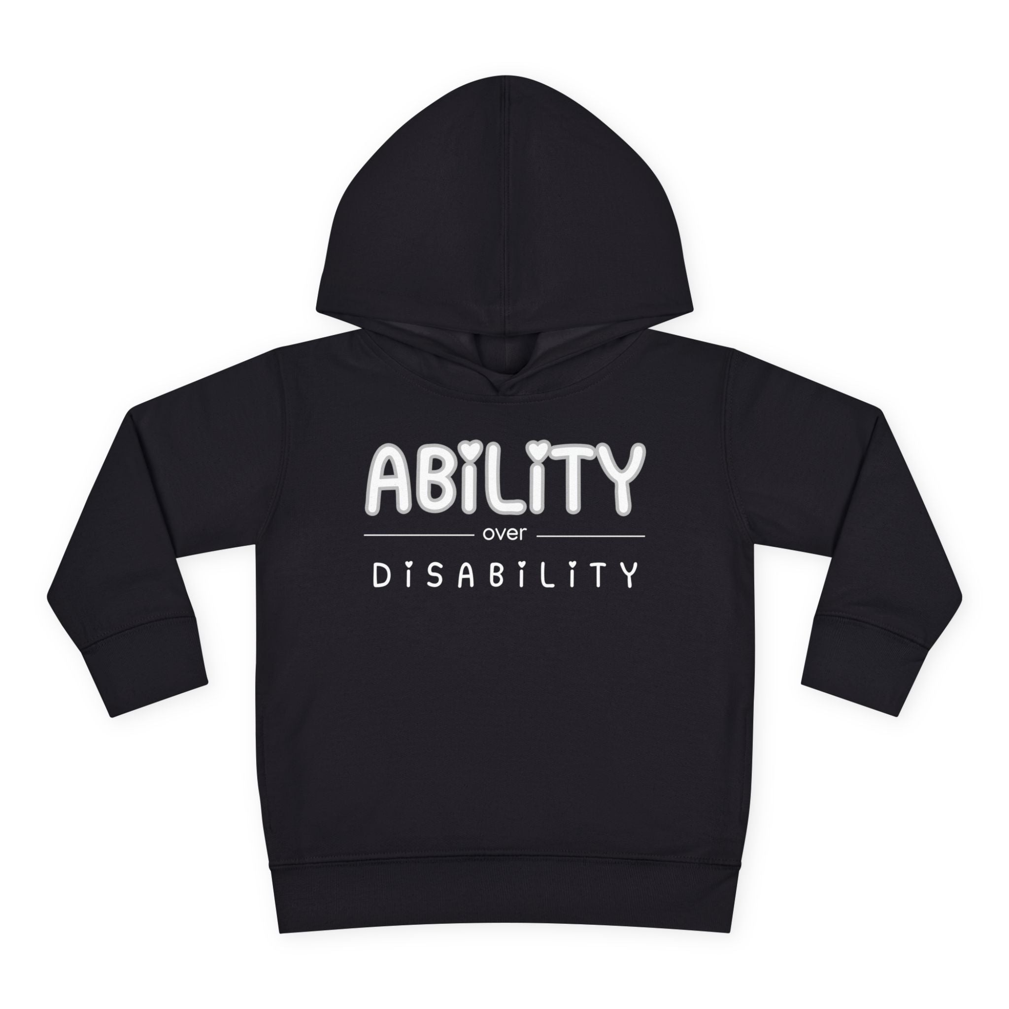 “Ability Over Disability” Toddler Hoodie