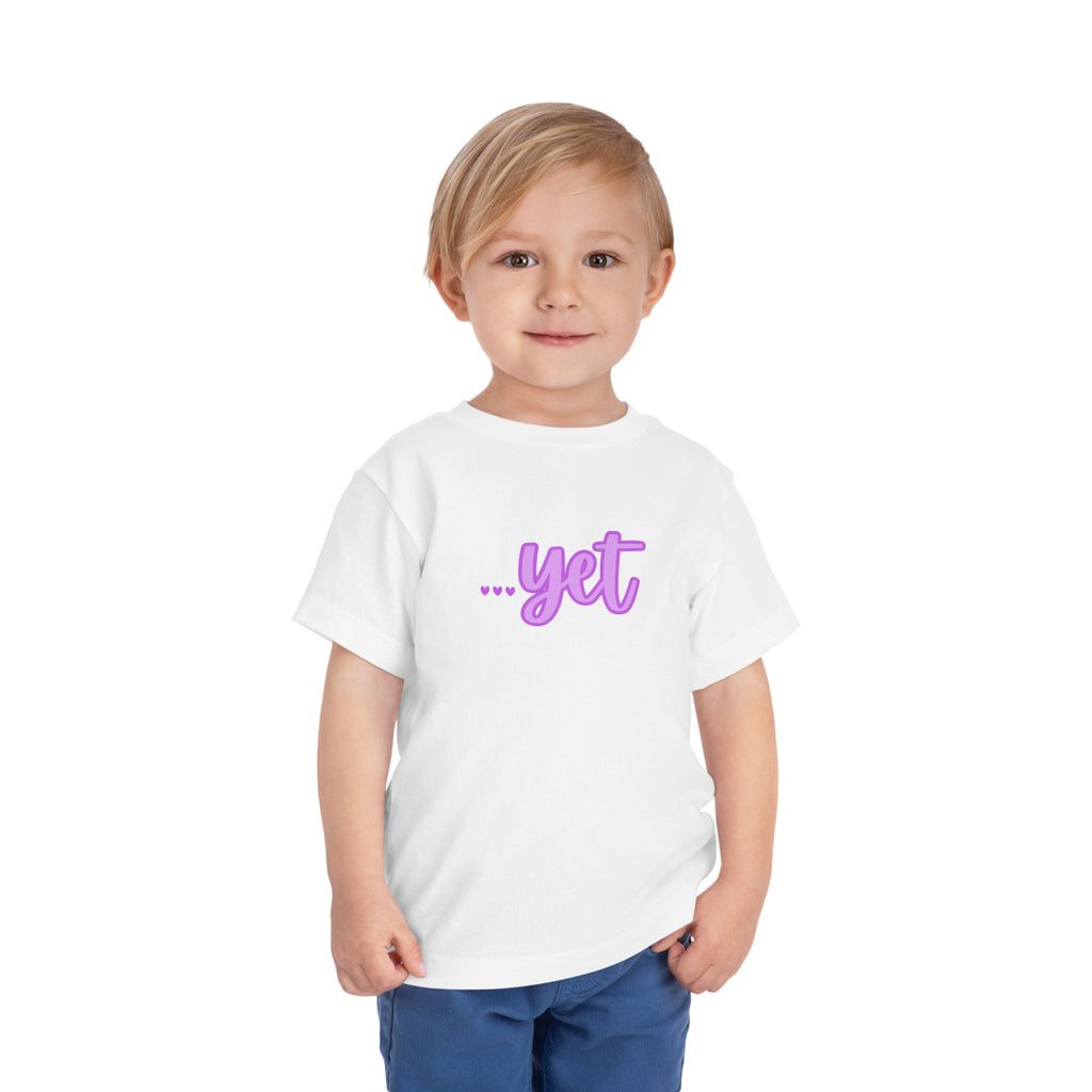 "The Power Of ...Yet (Hearts)" Toddler Tee