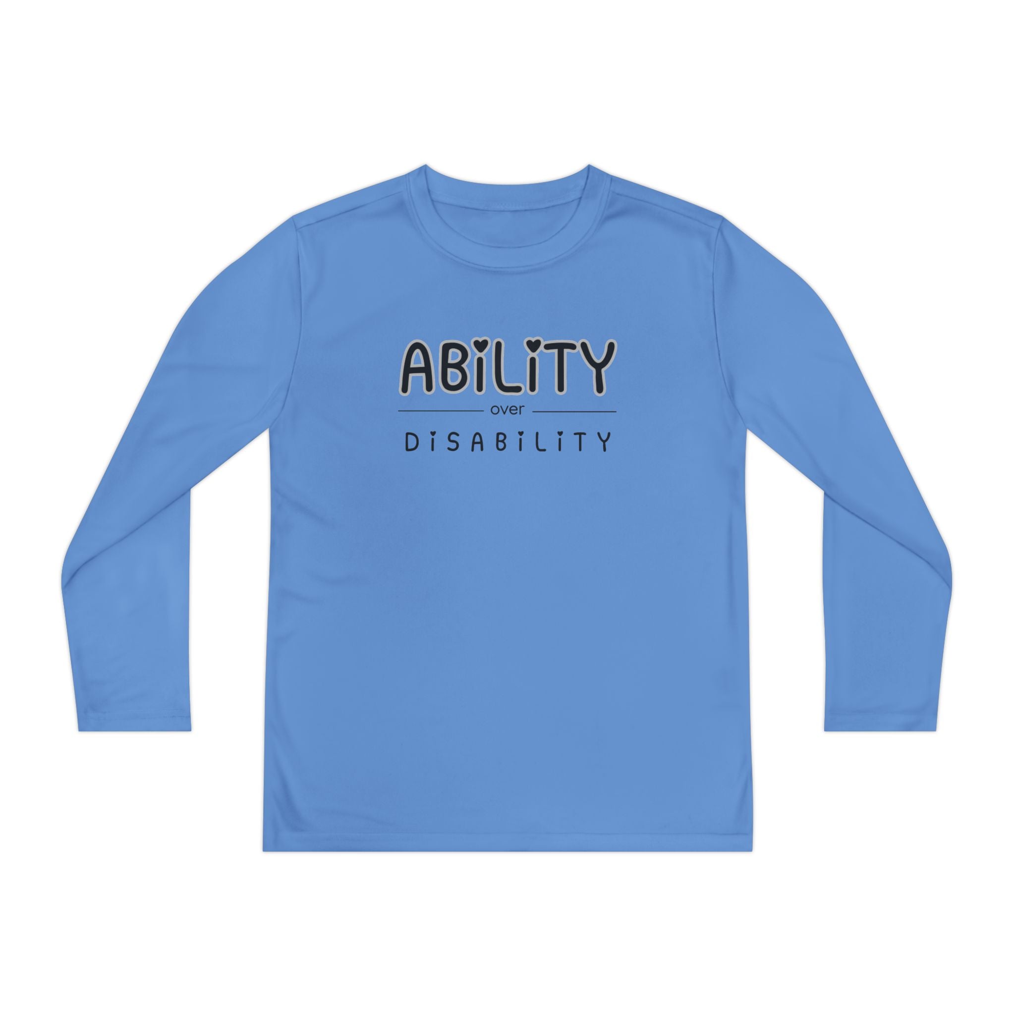 “Ability Over Disability” Youth Long Sleeve