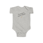 “Screaming is my Love Language” Infant Short Sleeve Onesie