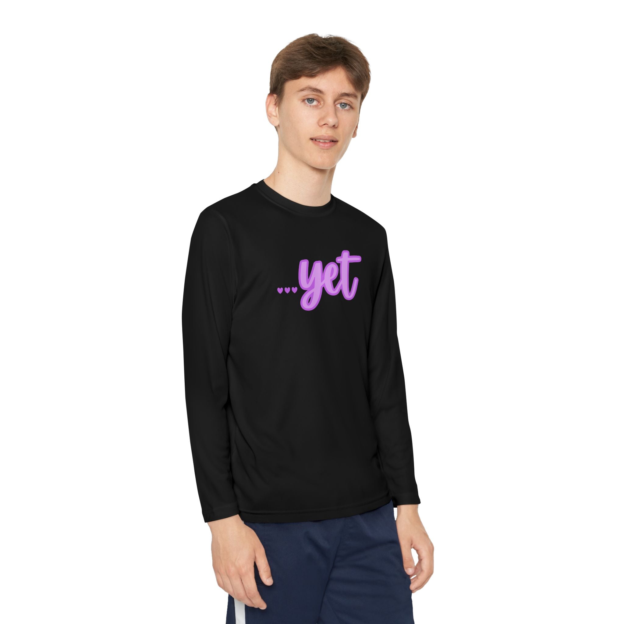 "The Power Of ...Yet (Hearts)" Youth Long Sleeve