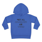 “Not All Disabilities Are Visible” Toddler Hoodie