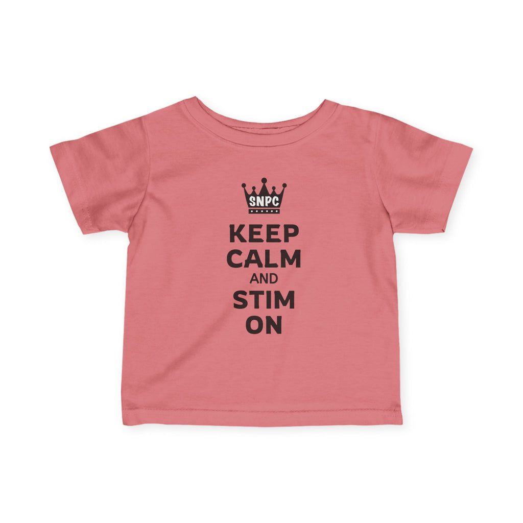 “Keep Calm & Stim On” Infant Tee