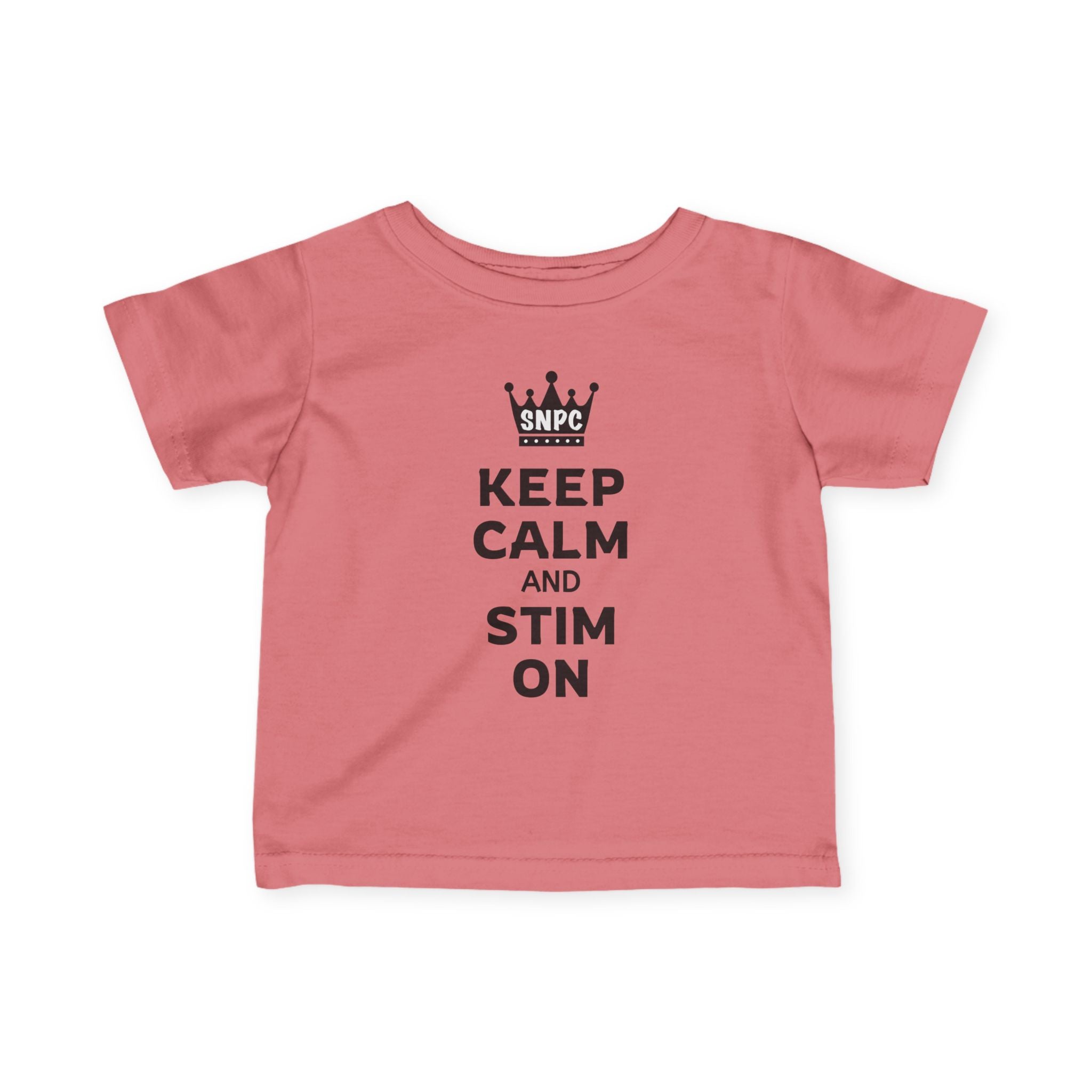 “Keep Calm & Stim On” Infant Tee