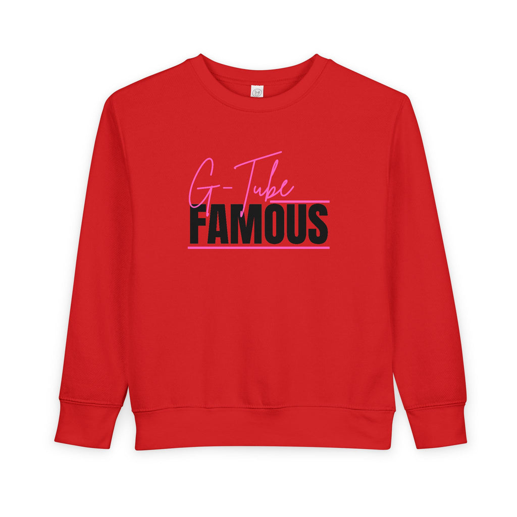 “G-Tube Famous” Toddler Sweater