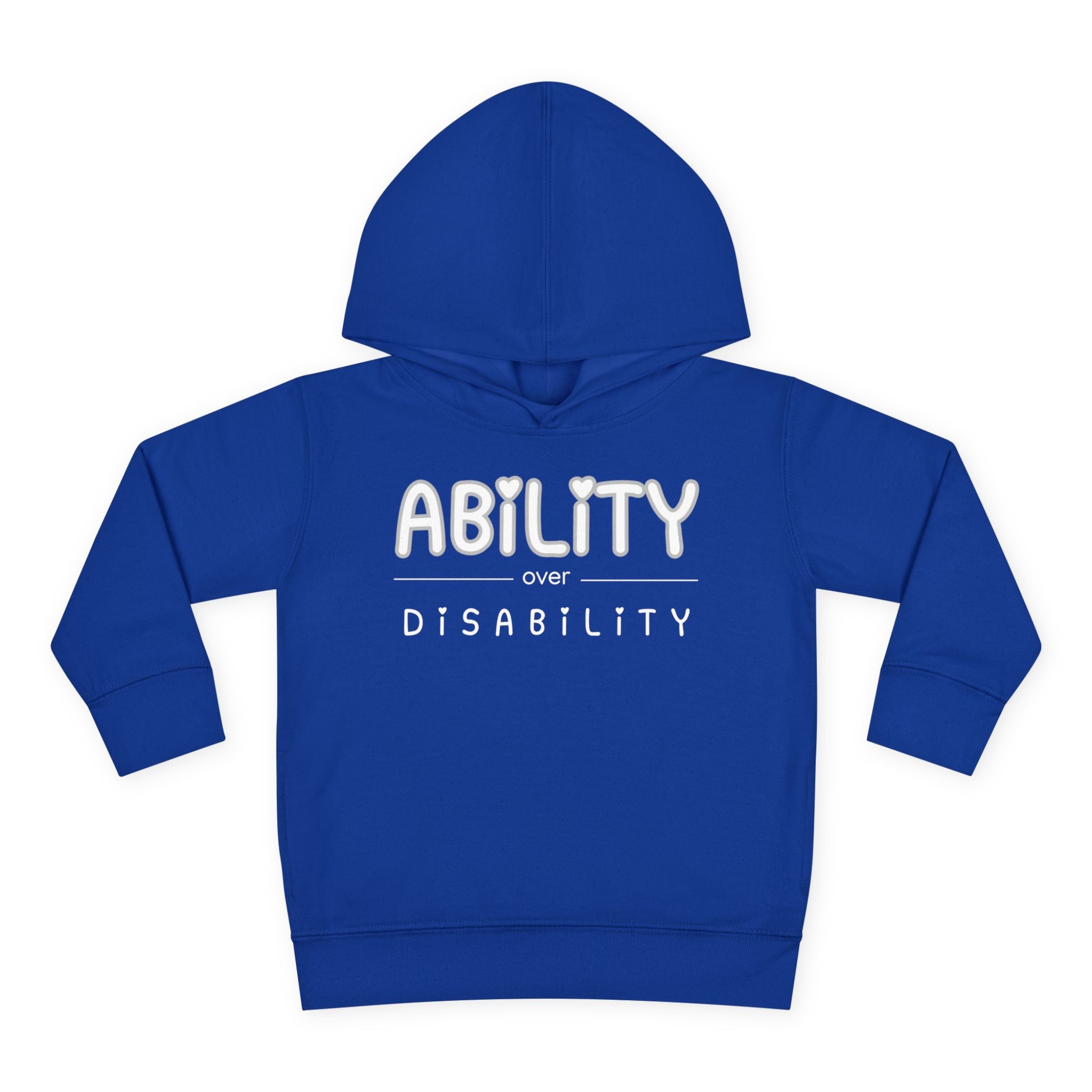 “Ability Over Disability” Toddler Hoodie