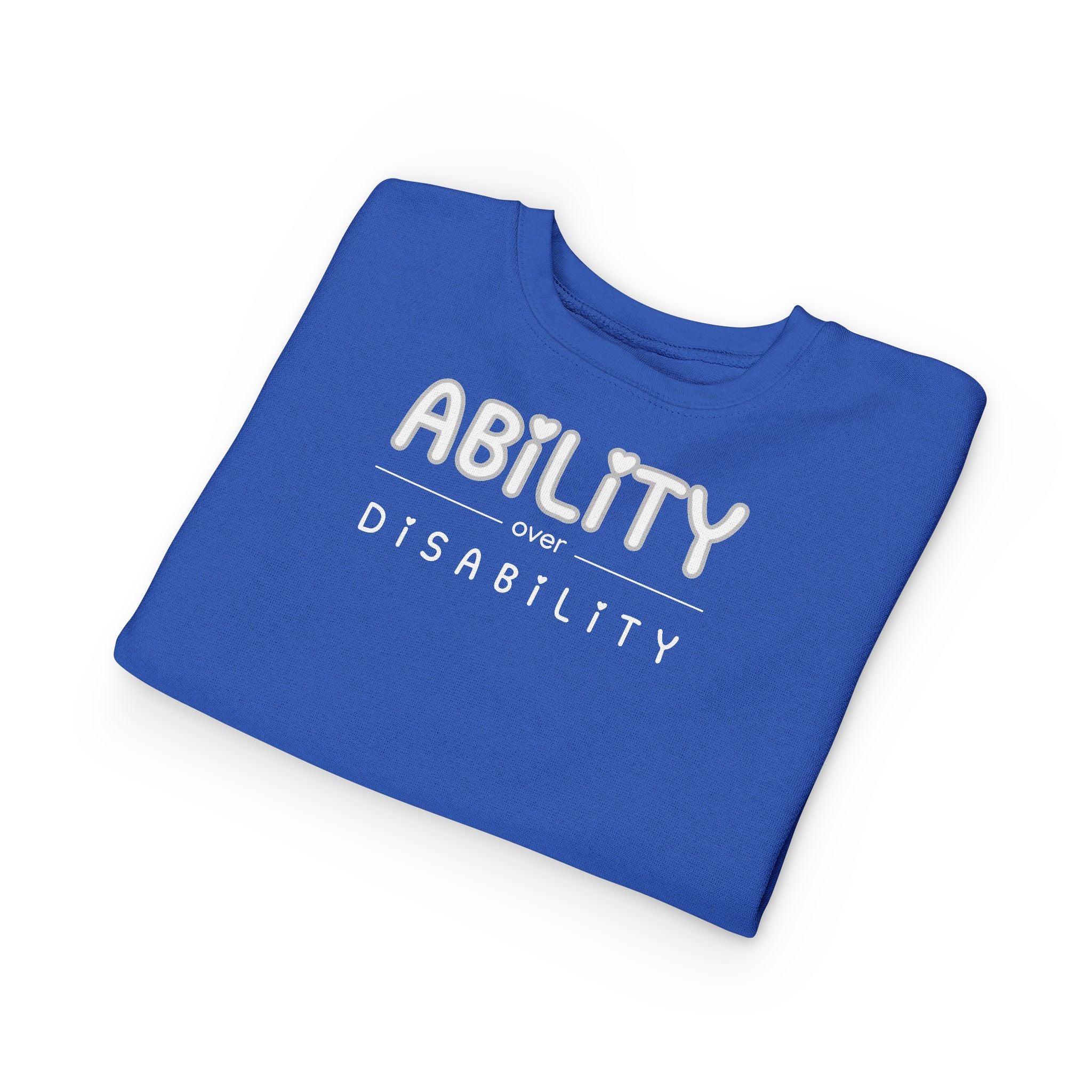 “Ability Over Disability” Toddler Sweater