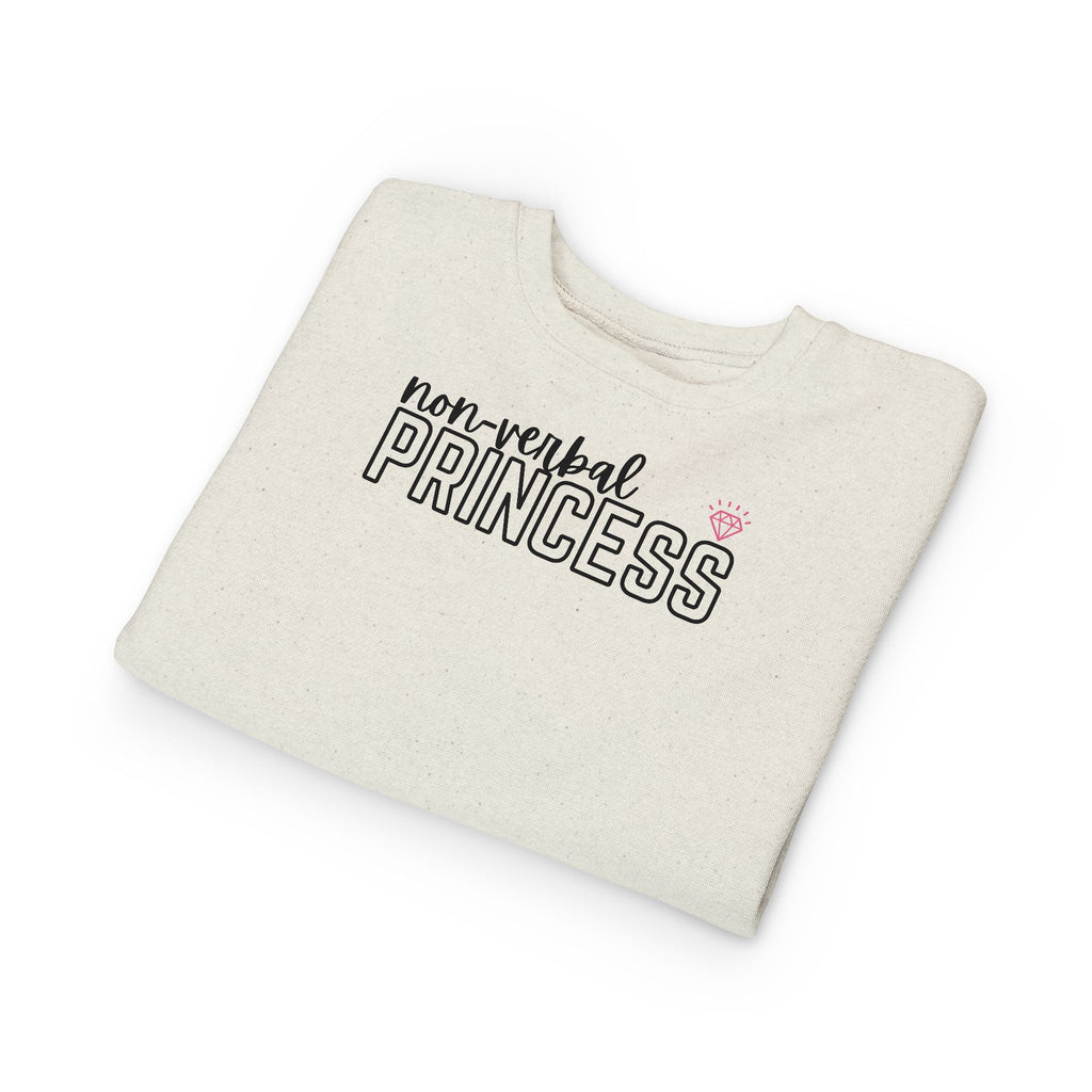 “Non-Verbal Princess” Toddler Sweater
