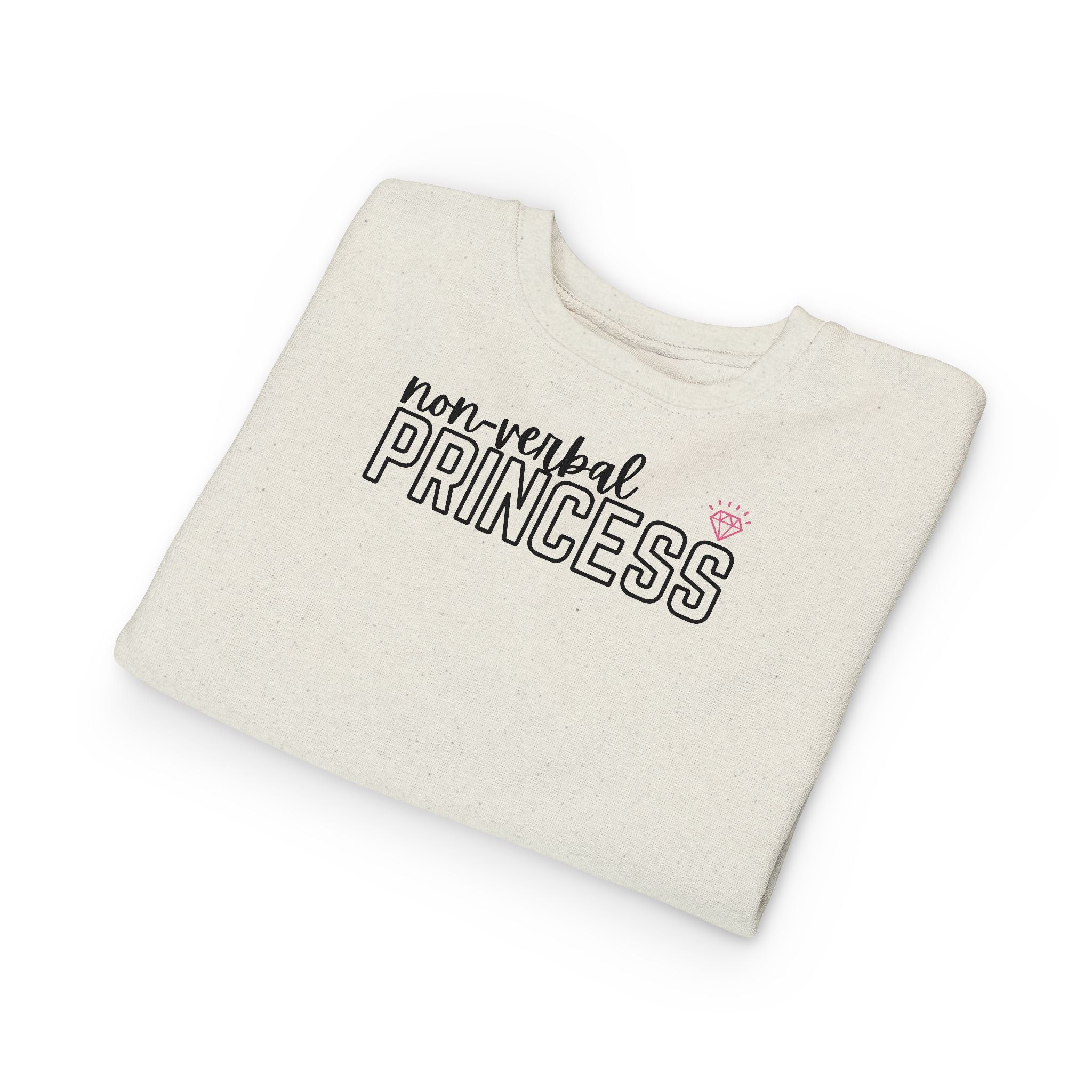 “Non-Verbal Princess” Toddler Sweater
