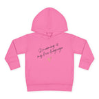 “Screaming Is My Love Language” Toddler Hoodie