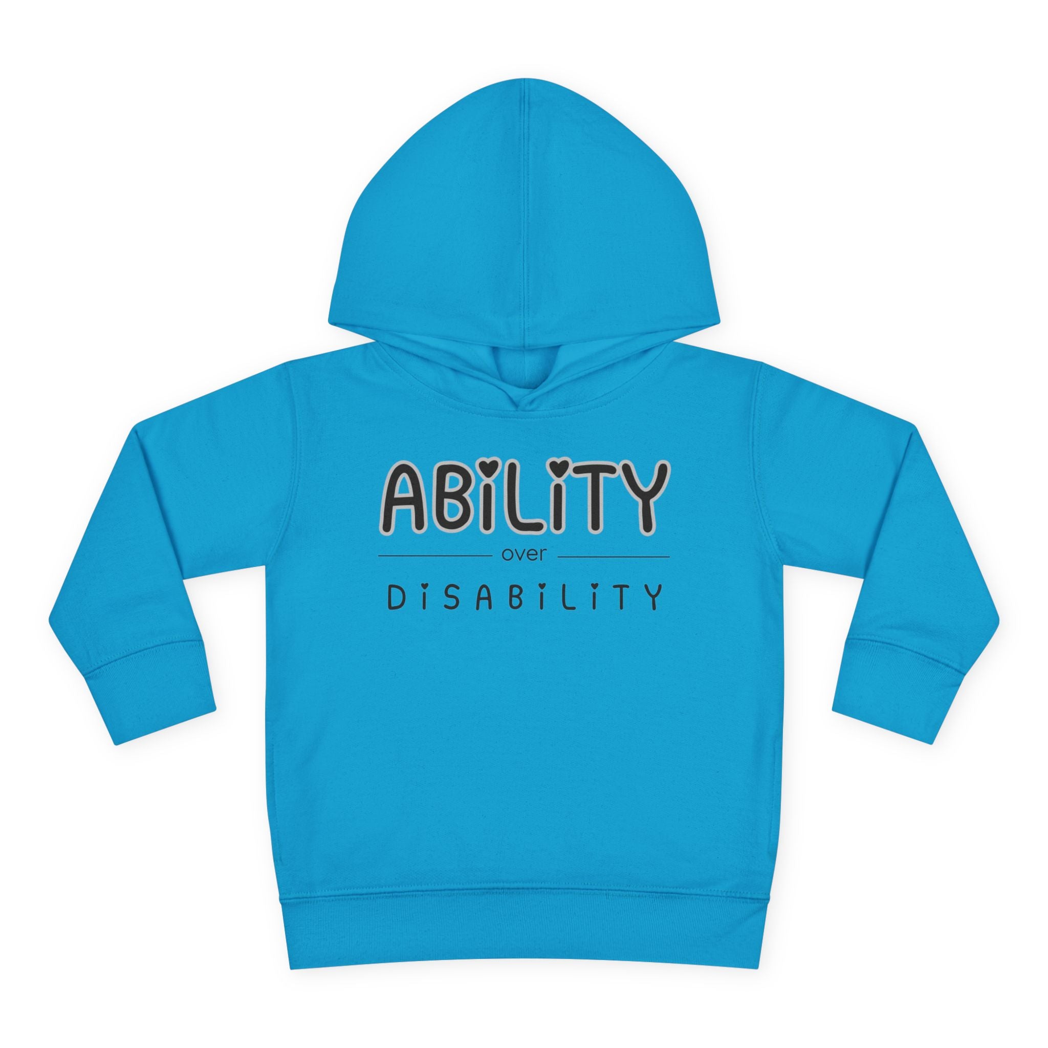 “Ability Over Disability” Toddler Hoodie