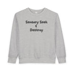 “Sensory Seek & Destroy” Toddler Sweater