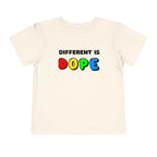 "Different Is Dope" Toddler Tee