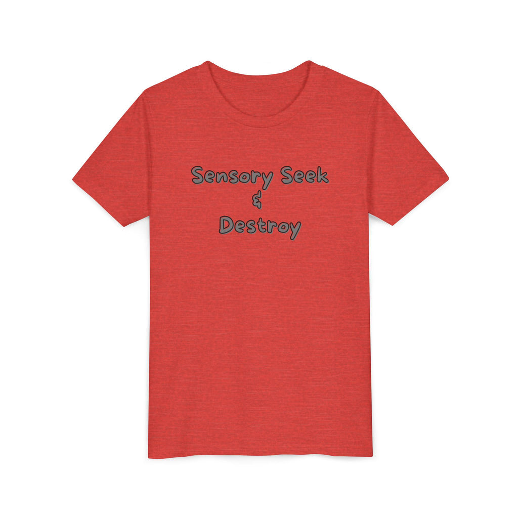 “Sensory Seek & Destroy” Youth Tee