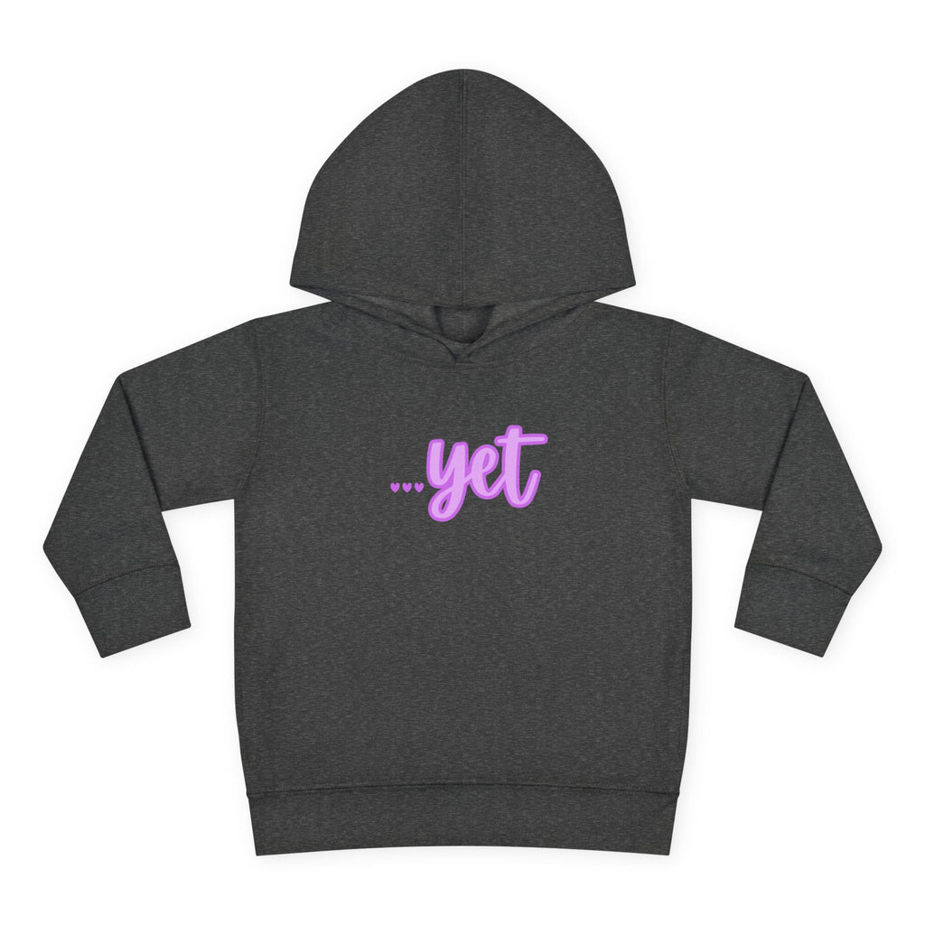 "The Power Of ...Yet (Hearts)" Toddler Hoodie