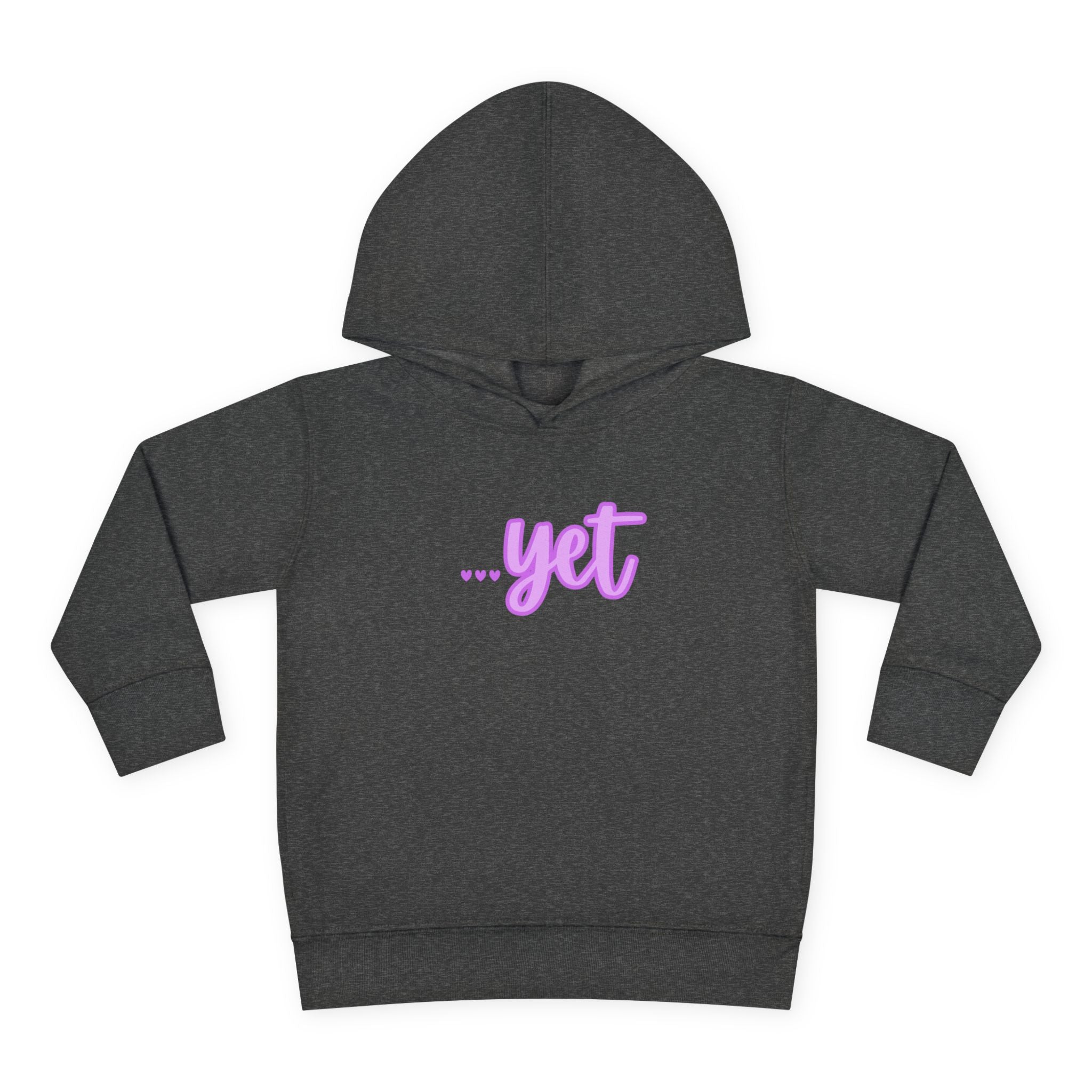 "The Power Of ...Yet (Hearts)" Toddler Hoodie