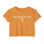“Special Needs Mom Club” Women’s Crop Top