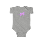 “The Power Of …Yet (Hearts)” Infant Short Sleeve Onesie