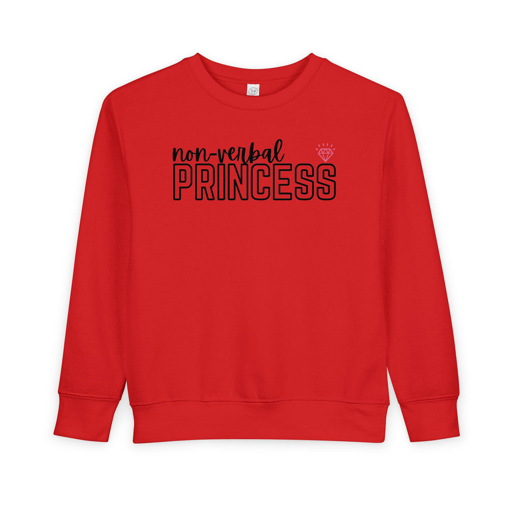 “Non-Verbal Princess” Toddler Sweater